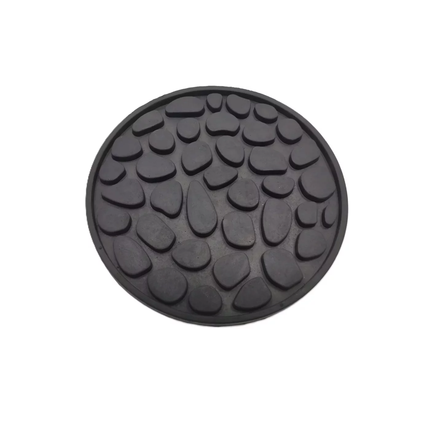 Gumová guľatá podložka pod kvetináč FLOMA Stones - priemer 30 cm, výška 1 cm