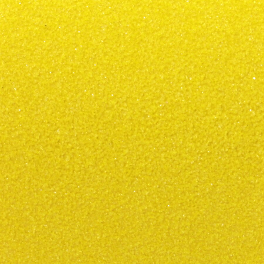 Žlutá korundová protiskluzová páska FLOMA Standard - délka 3 m, šířka 5 cm, tloušťka 0,7 mm