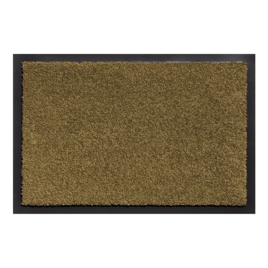 Hnedá vstupná rohož (lem - 2 strany) (metráž) FLOMA Future - dĺžka 1 cm, šírka 135 cm, výška 0,5 cm