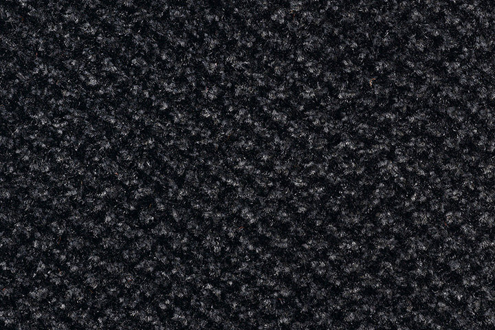 Černá rohož (lem - 2 strany) (metráž) FLOMA Advance (Cfl-S1) - délka 1 cm, šířka 200 cm, výška 0,85 cm