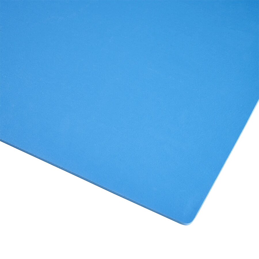 Modrá průmyslová protiskluzová antistatická třívrstvá ESD rohož (metráž) - délka 1 cm, šířka 91,4 cm a výška 0,95 cm