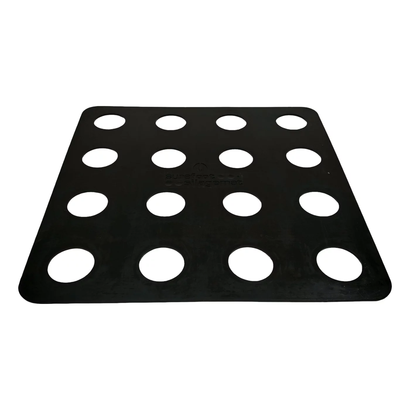 Matte aus Gummi zur Beschwerung von Planen und Oberflächen FLOMA SW15 - Länge 105 cm, Breite 105 cm, Höhe 1 cm