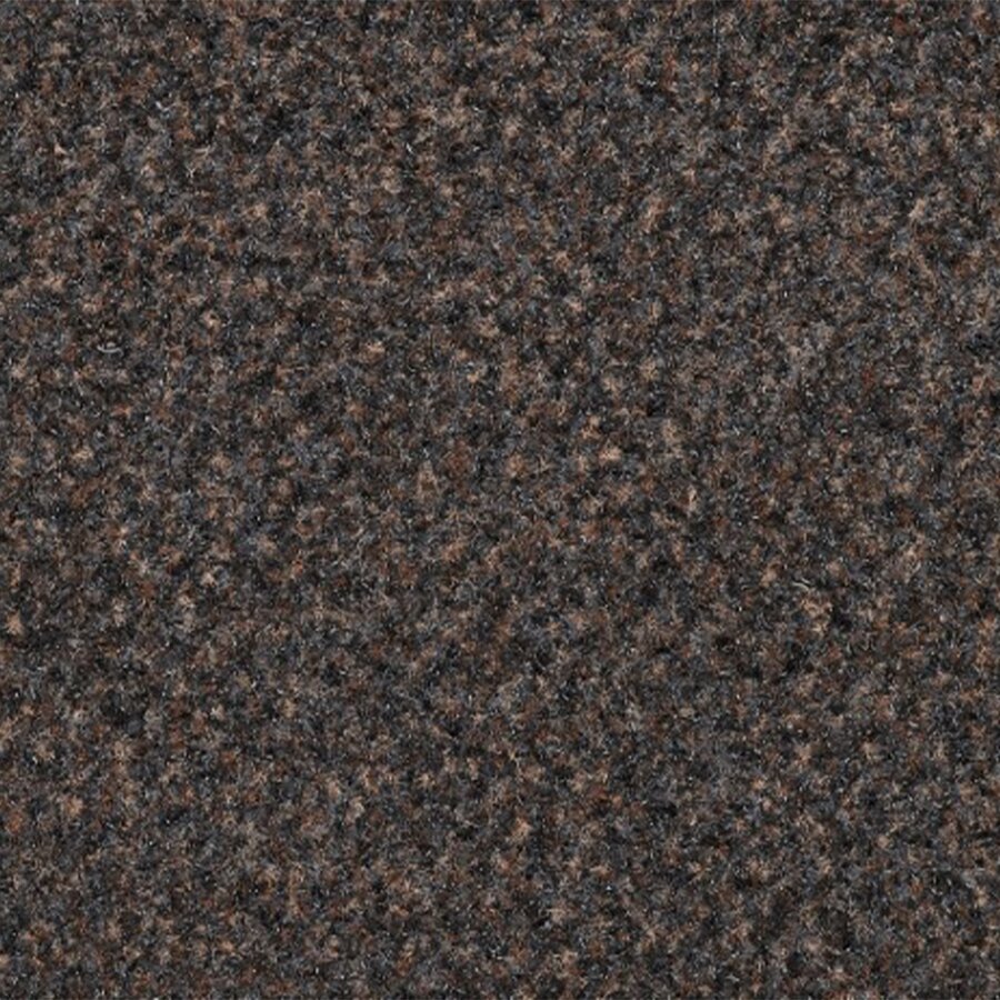 Černo-hnědá vstupní rohož (lem - 2 strany) (metráž) FLOMA Traffic (Bfl-S1) - délka 1 cm, šířka 135 cm, výška 0,8 cm