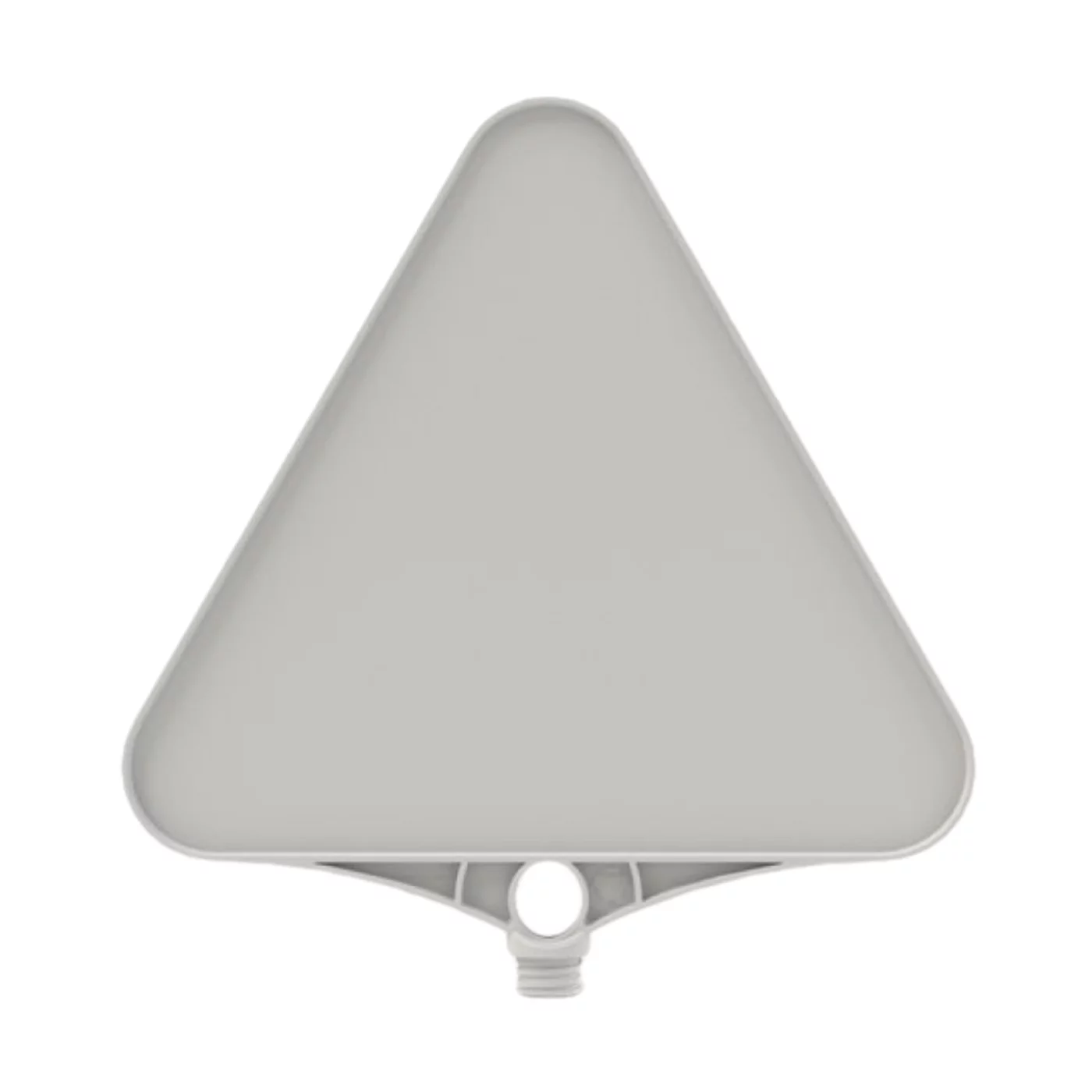 Informatives Verkehrszeichen aus Kunststoff Und (PPC) &quot;Leer&quot; FLOMA - Breite 39 cm, Höhe 39 cm