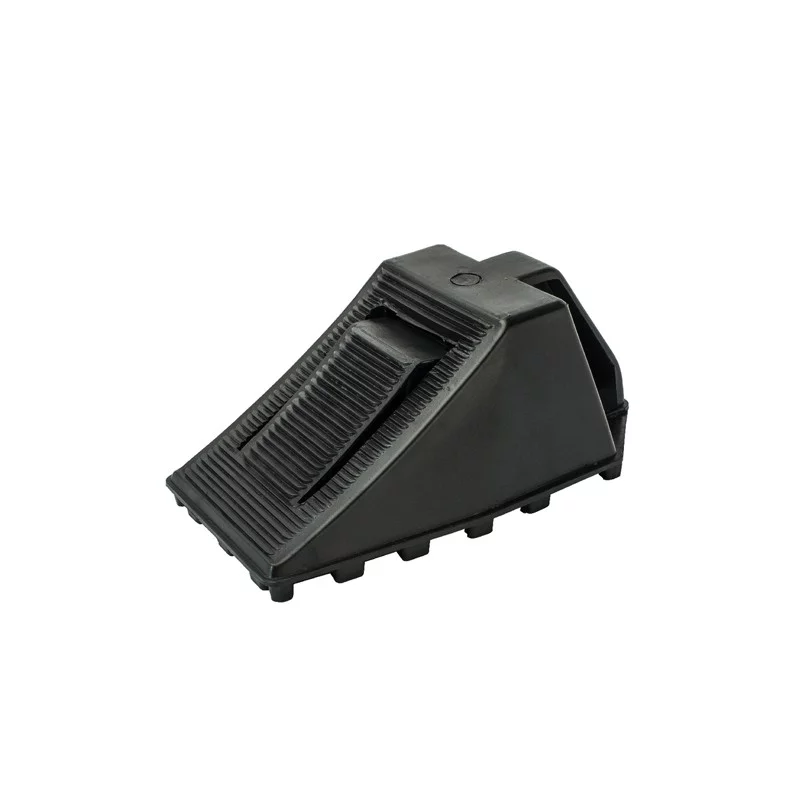 Sicherer Radkeil aus Stahl Und aus Kunststoff - Breite 10 cm, Höhe 9 cm - schwarzer