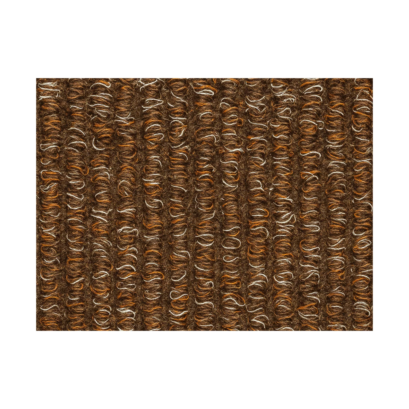 Textilmatte FLOMA Perla - Länge 100 cm, Breite 200 cm, Höhe 1,1 cm - braune