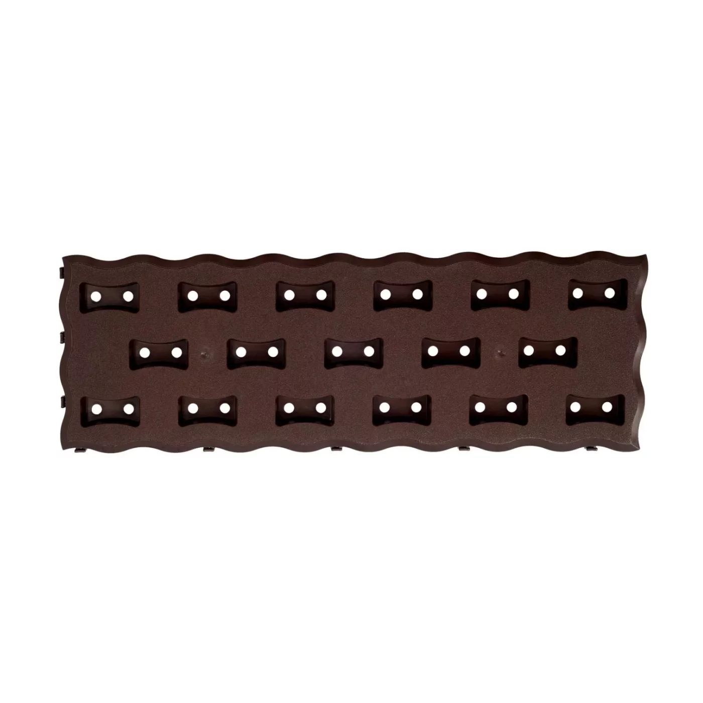 Beetweg GH82 - Länge 60 cm, Breite 20 cm, Höhe 2,5 cm - Braun