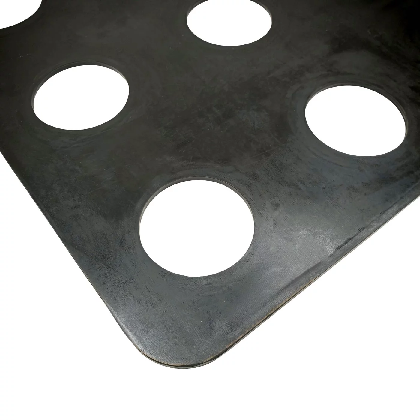 Gumová rohož pro zatížení plachet, povrchů FLOMA SW15 - délka 105 cm, šířka 105 cm, výška 1 cm