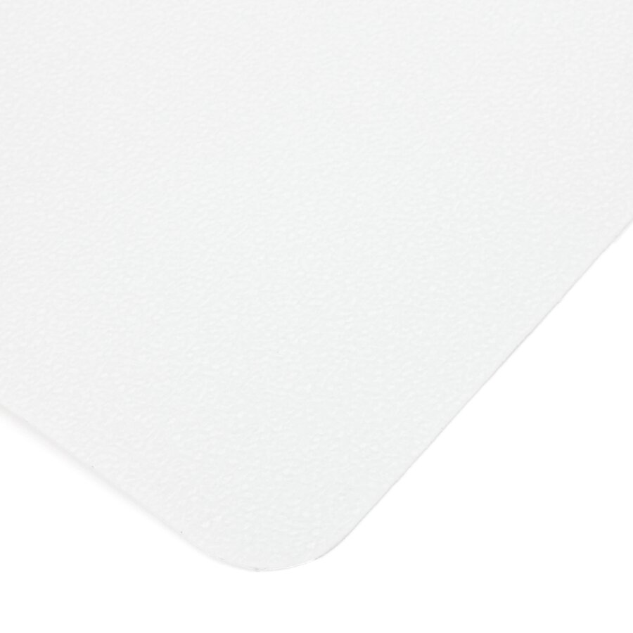 Biela plastová vodeodolná protišmyková páska (pás) FLOMA Aqua-Safe - dĺžka 15 cm, šírka 61 cm, hrúbka 0,7 mm