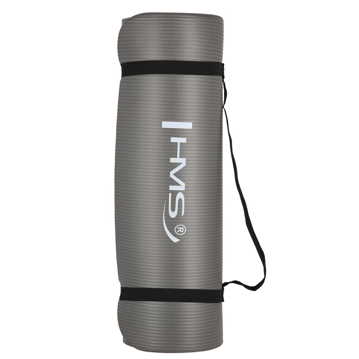 Yogamatte HMS - Länge 183 cm, Breite 61 cm, Höhe 1,5 cm - Grau