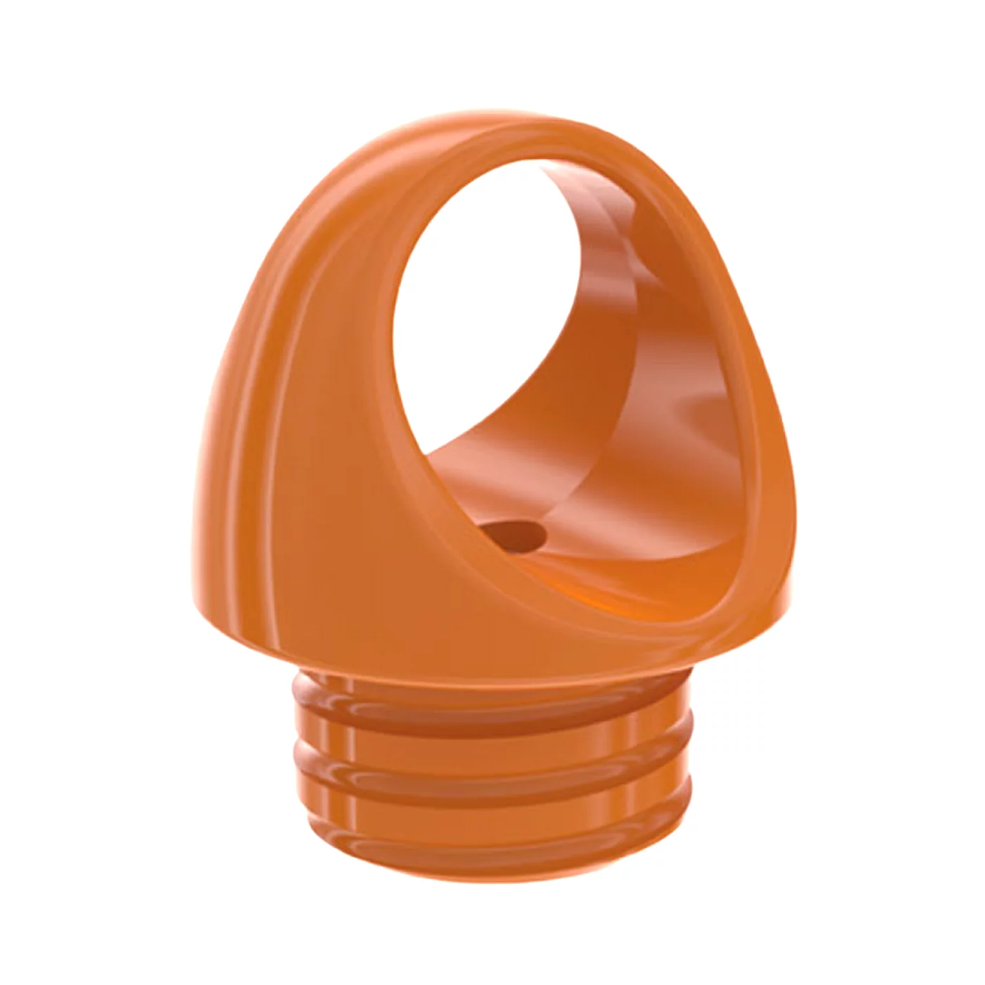 Oranžový plastový (PPC) držiak pre kužele a pre kužele a stĺpiky FLOMA TC24 - výška 6 cm