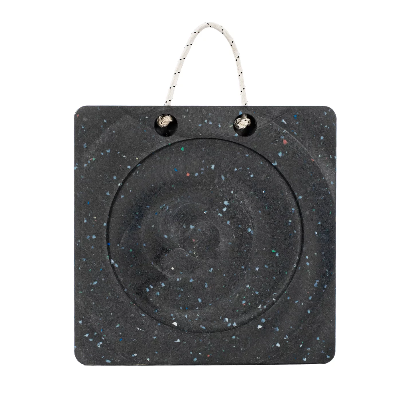 Stabilisierende Anti-Rutsch Unterlegplatte unter den Füßen von Maschinen, Handhabungs- und Baugeräten FLOMA - Länge 70 cm, Breite 70 cm, Höhe 6 cm