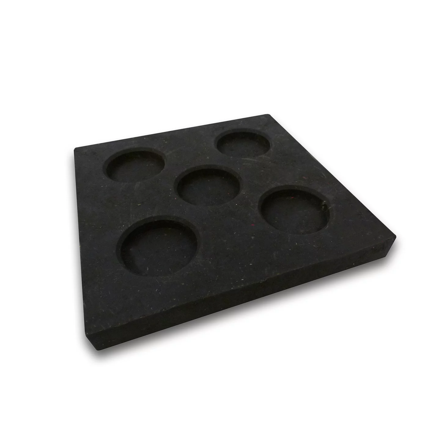 Unterlegblock aus Kunststoff "0P" FLOMA - Länge 23,8 cm, Breite 23,8 cm, Höhe 2,6 cm