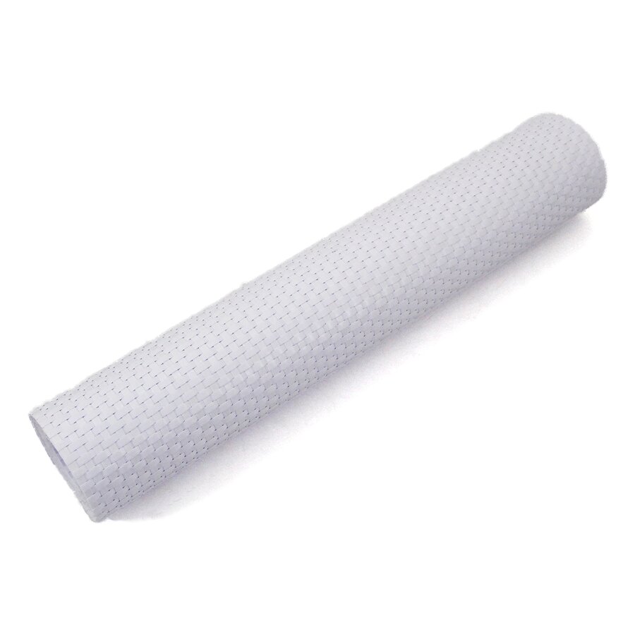 Bílá plastová ratanová stínící rohož "umělý ratan" (role) - délka 500 cm a výška 90 cm