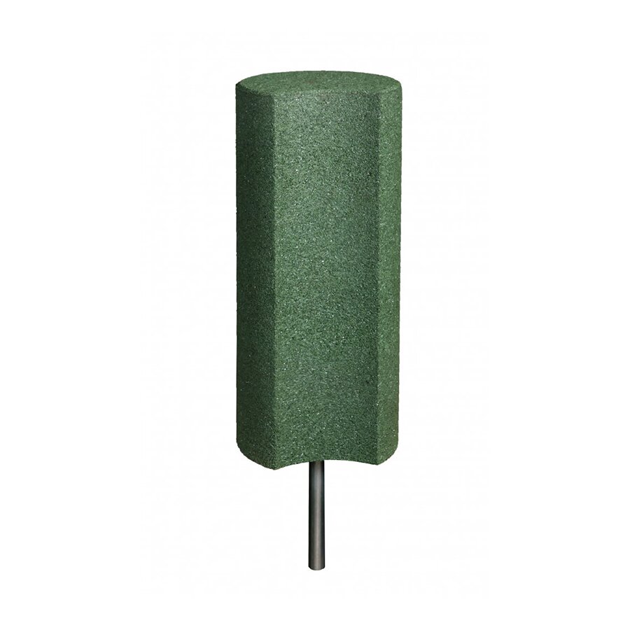 Zelená gumová palisáda - priemer 25 cm a výška 60 cm