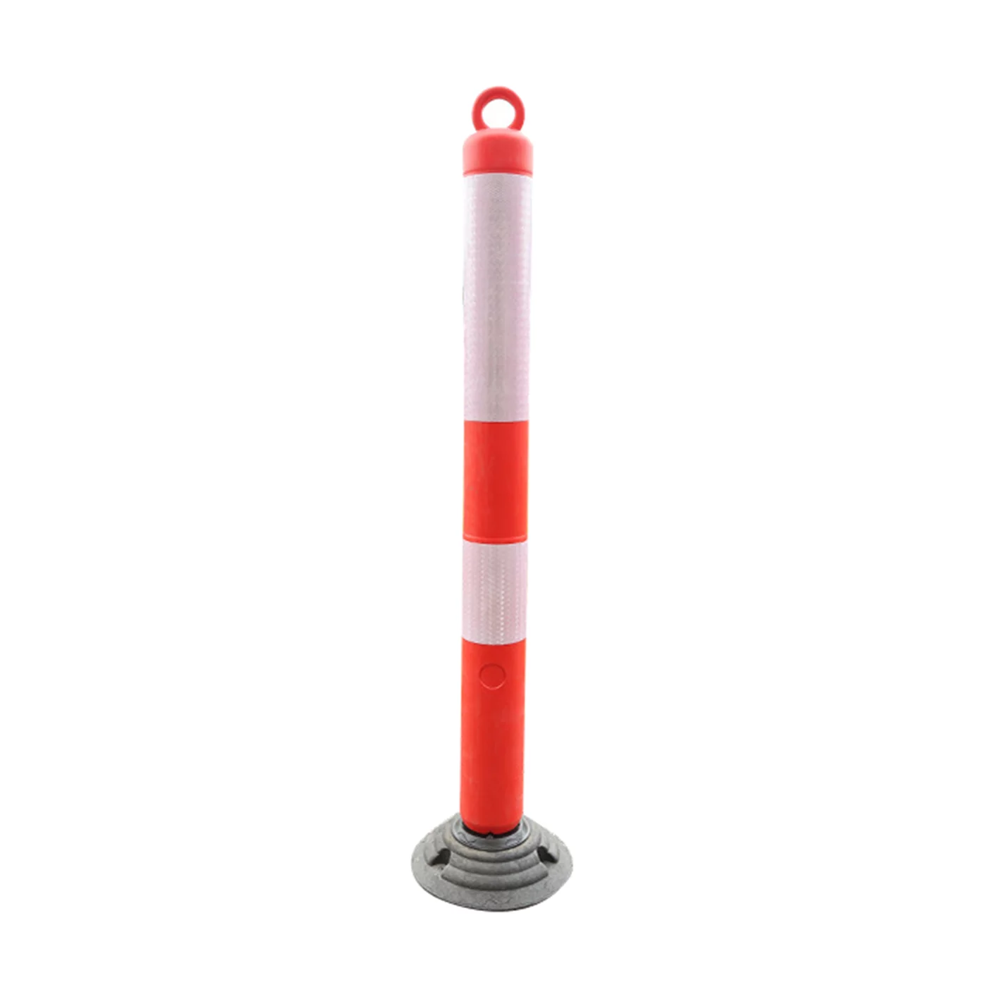 Reflektierter Verkehrspfosten aus Kunststoff Und (PE) FLOMA - Durchmesser 10 cm, Höhe 120 cm - Rot