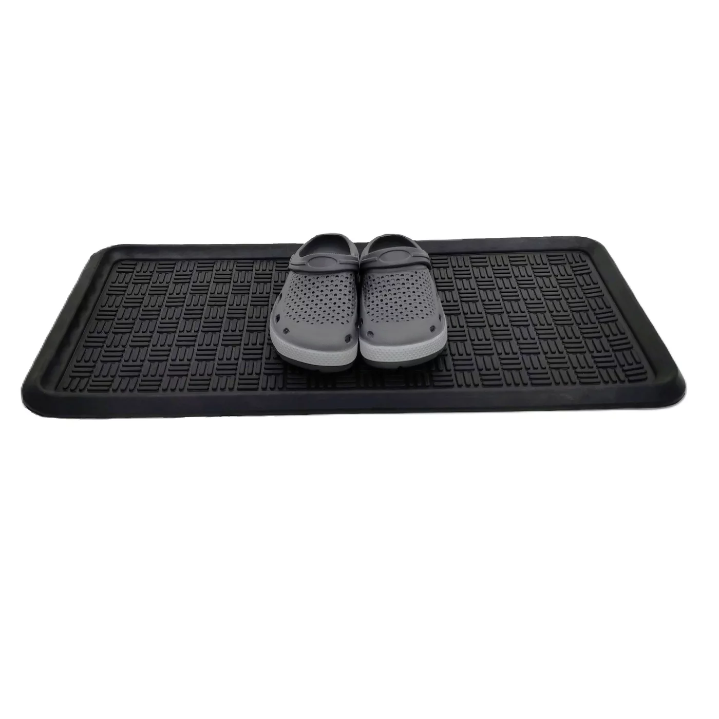Ociekacz do butów FLOMA Criss Cross gumowa - długość 40 cm, szerokość 80 cm, wysokość 2,5 cm