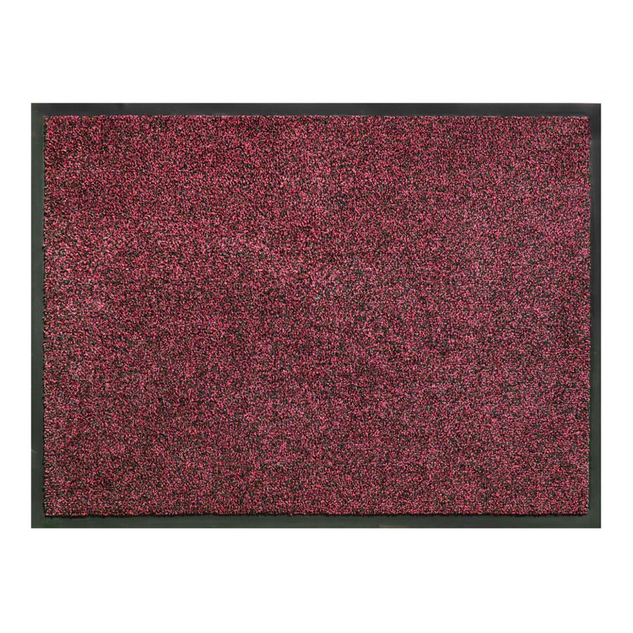Červená pratelná vstupní rohož FLOMA Express - výška 0,7 cm