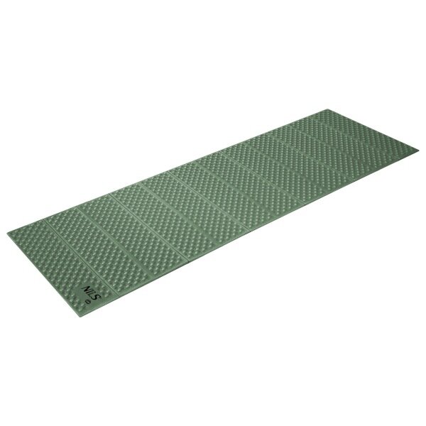 Zelená skladacia penová karimatka NILS CAMP NC1768 - dĺžka 188 cm, šírka 60 cm, výška 2 cm