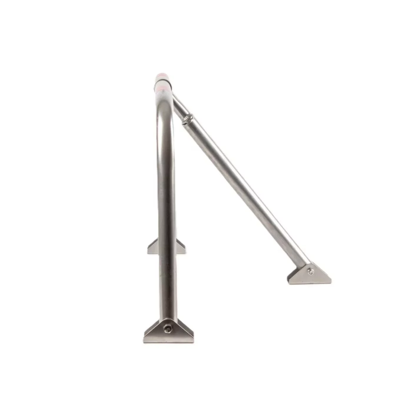 Ocelová sklopná parkovací zábrana - šířka 68 cm, výška 50 cm