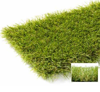 Zelený umělý trávník (metráž) FLOMA Amaro - délka 1 cm a výška 5 cm