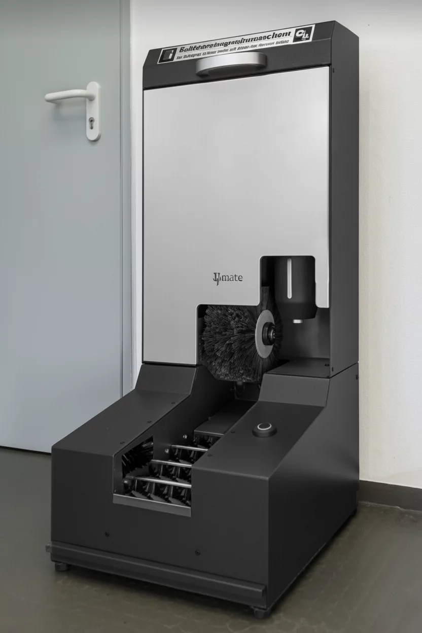 Schuhsohlenreiniger mit Politur Solamat 150 - Schwarz
