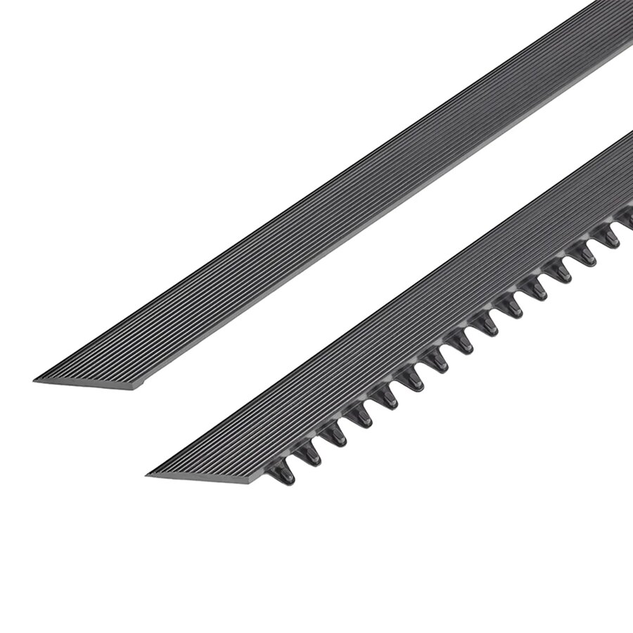 Čierna nábehová hrana "samec" MF Safety Ramps D12/C12 Nitrile - dĺžka 100 cm, šírka 6 cm