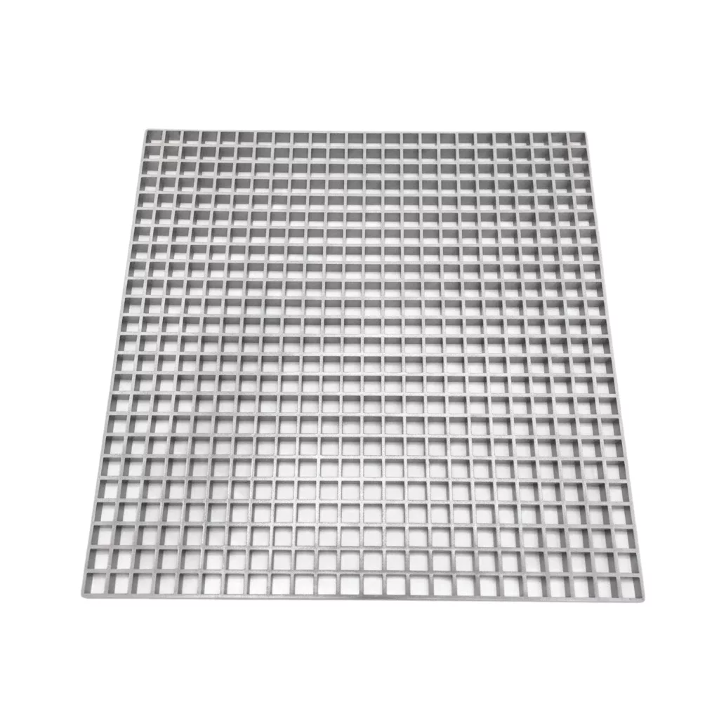 GFK-Gitterrost FLOMA - Länge 30 cm, Länge 95,9 cm, Breite 95,9 cm, Höhe 3 cm