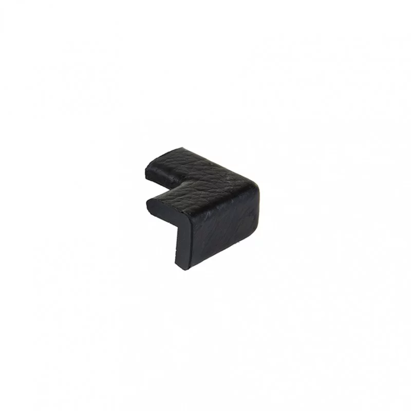 Ochrona narożników ścian typ E elastyczna - długość 3,5 cm, wysokość 2,5 cm - czarna