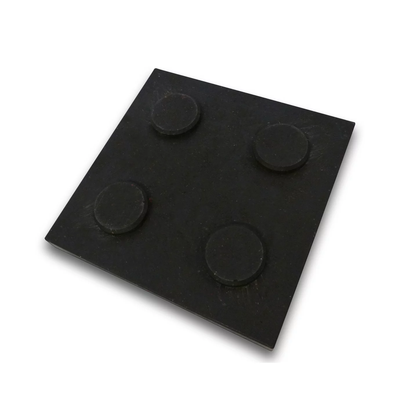 Unterlegblock aus Kunststoff "4P" FLOMA - Länge 23,8 cm, Breite 23,8 cm, Höhe 2,6 cm