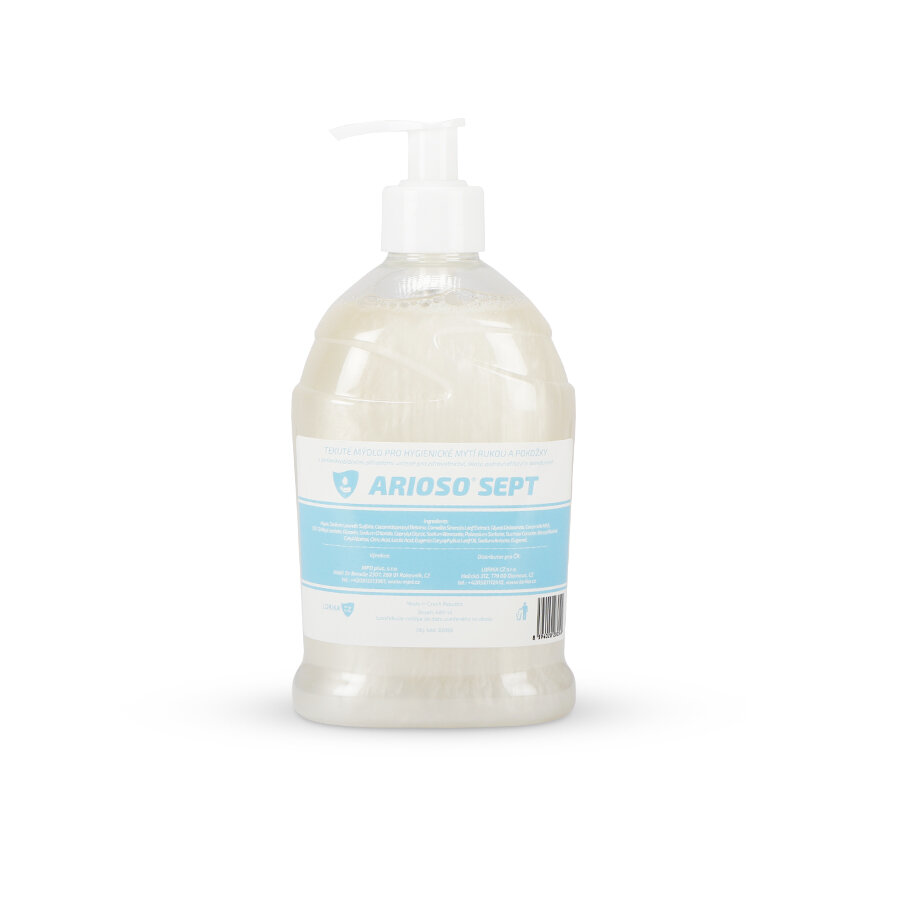 Antiseptické mýdlo - objem 480 ml - 18 ks
