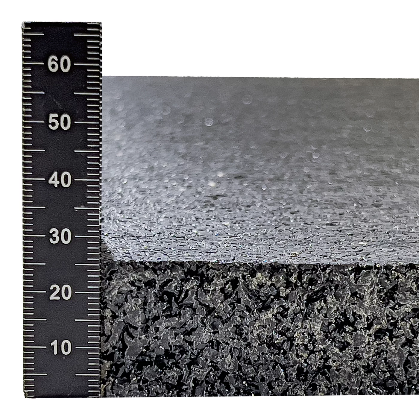 Antivibračná tlmiaca rohož (doska) z granulátu FLOMA UniPad S1000 - dĺžka 200 cm, šírka 100 cm, výška 2,5 cm