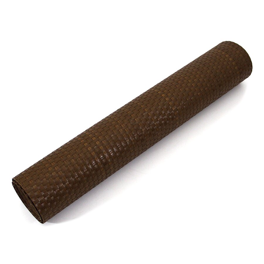Plastová ratanová stínící rohož "umělý ratan" (role) (světlý ořech) - délka 300 cm a výška 90 cm