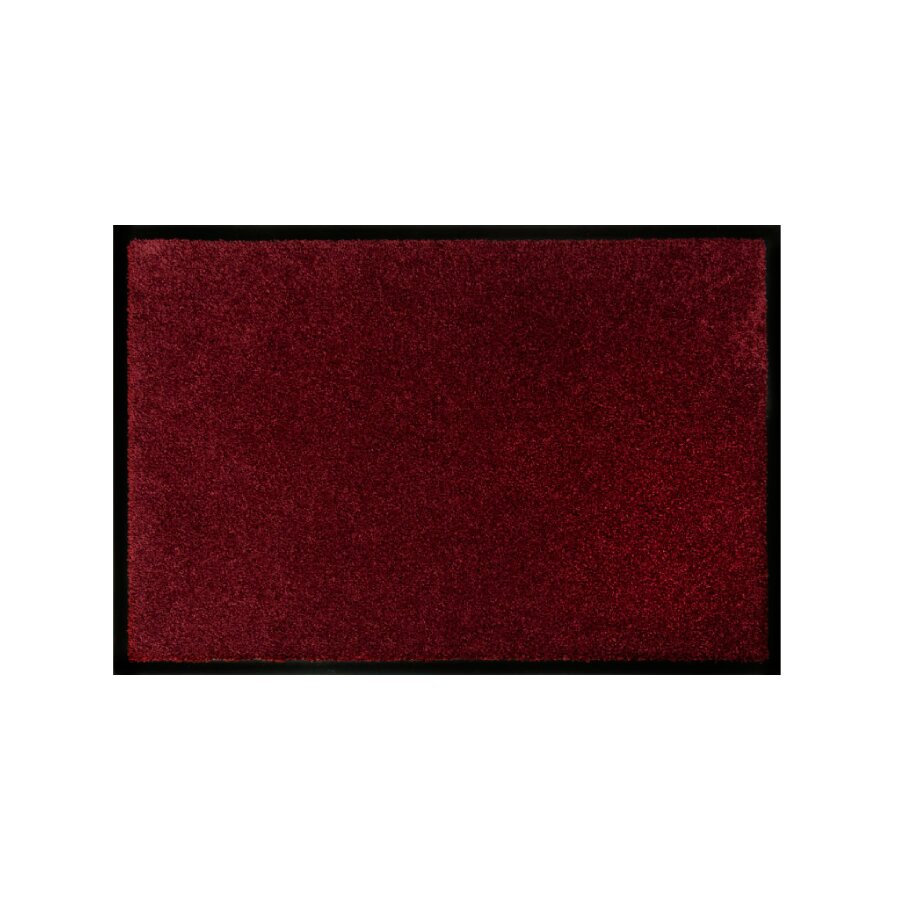 Červená rohož FLOMA Glamour - výška 0,55 cm