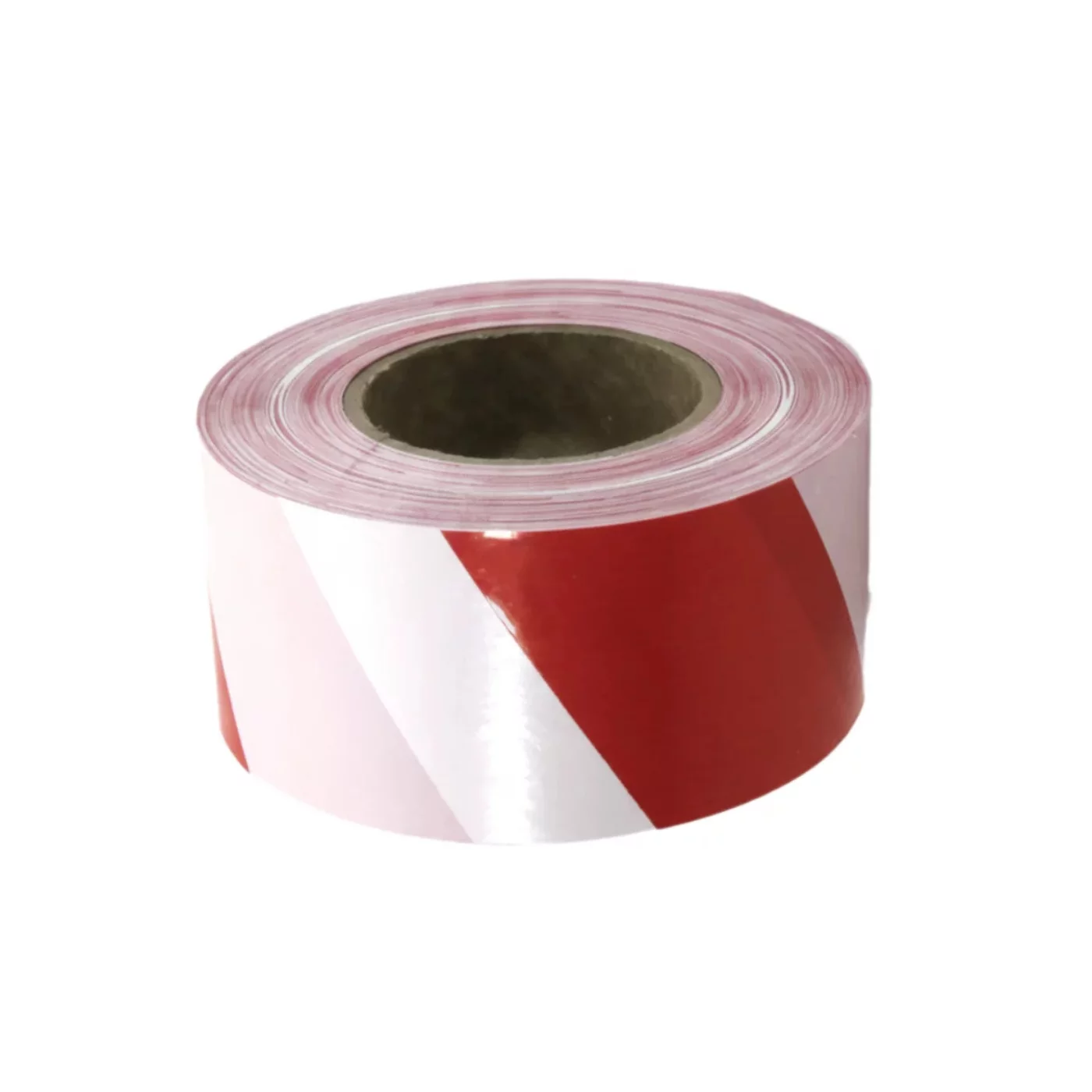 Markierungsband - Länge 500 m, Breite 7,5 cm - Weiß-Rot