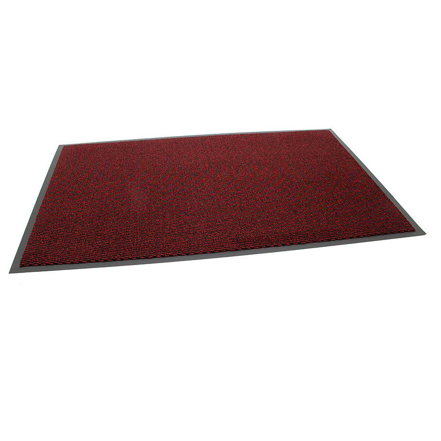 Červená vstupní rohož FLOMA Spectrum - délka 90 cm, šířka 150 cm, výška 0,5 cm