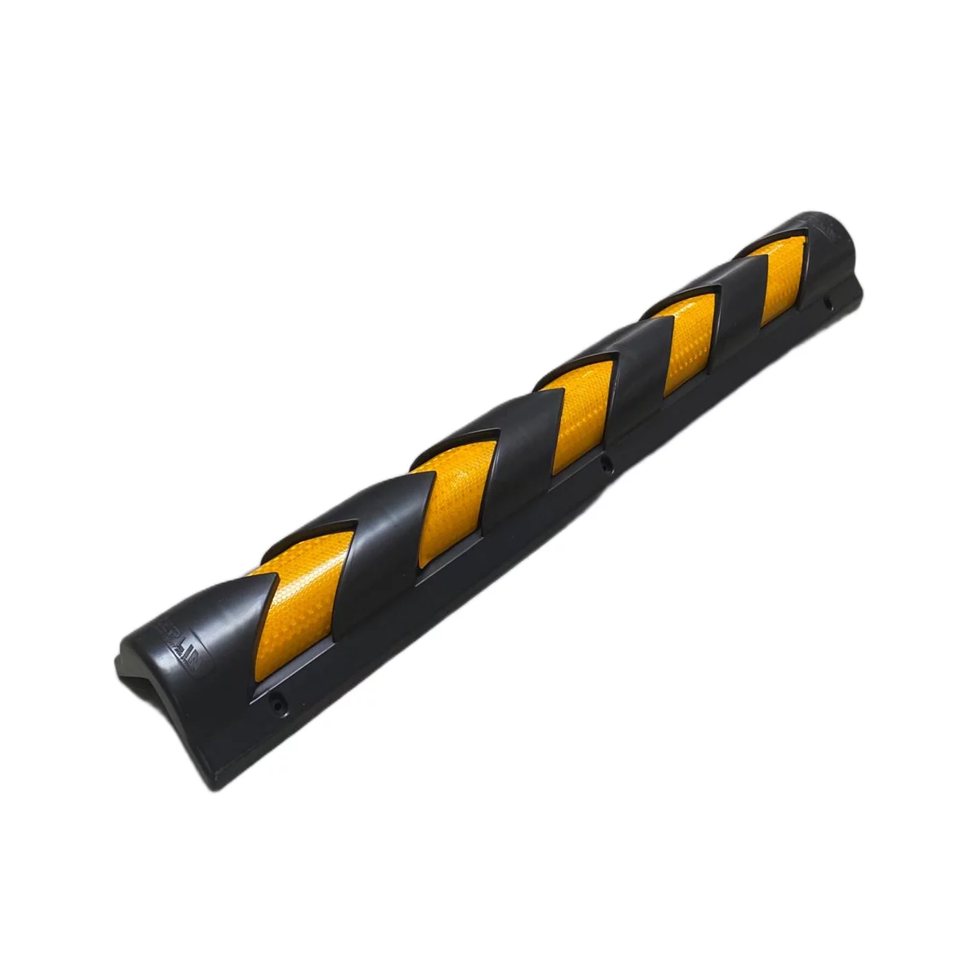 Wandeckenschutz aus Kunststoff Und aus PVC FLOMA - Länge 90 cm, Breite 14 cm, Dicke 9 cm - Schwarz