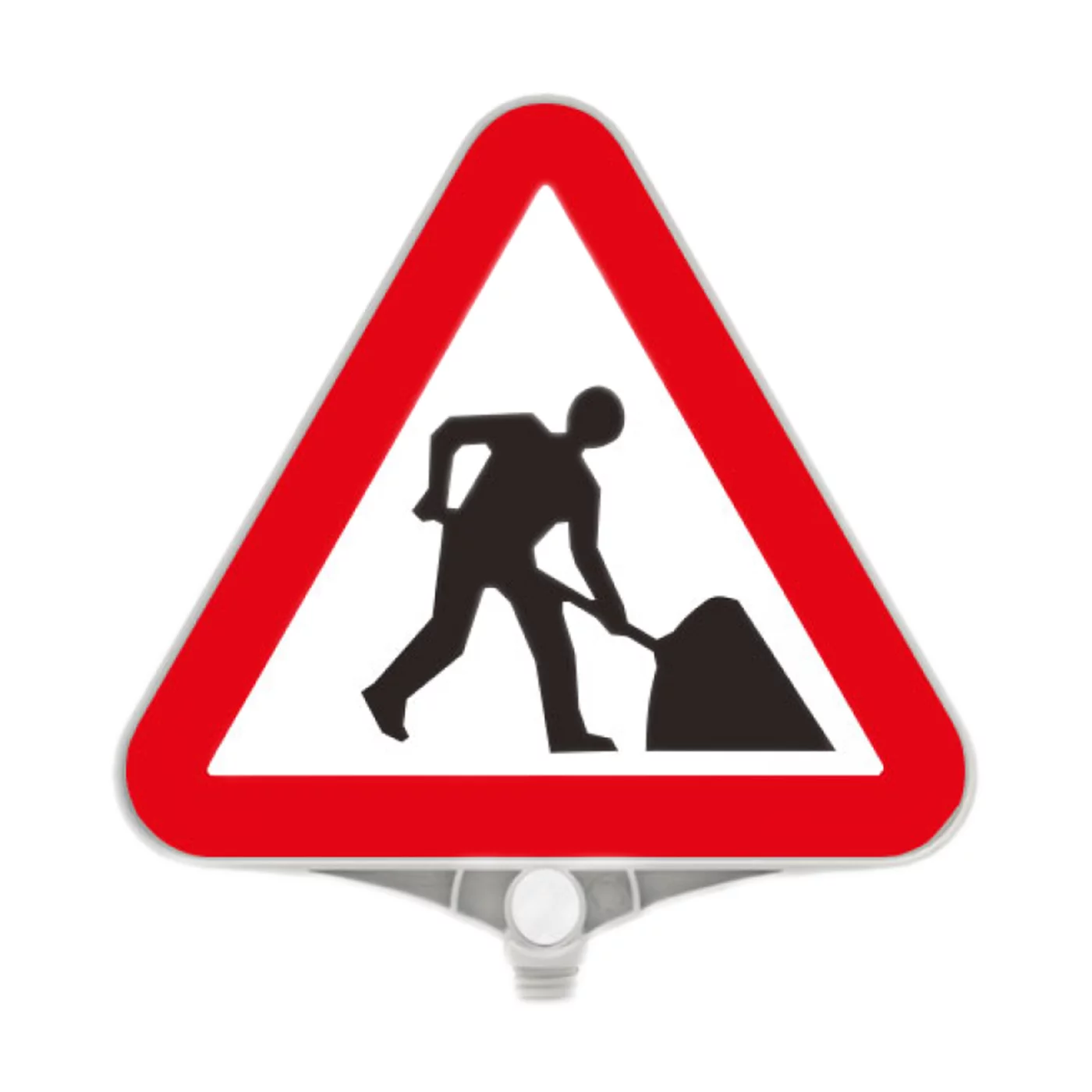 Verkehrszeichen aus Kunststoff Und (PPC) &quot;Achtung&quot; FLOMA - Breite 39 cm, Höhe 39 cm