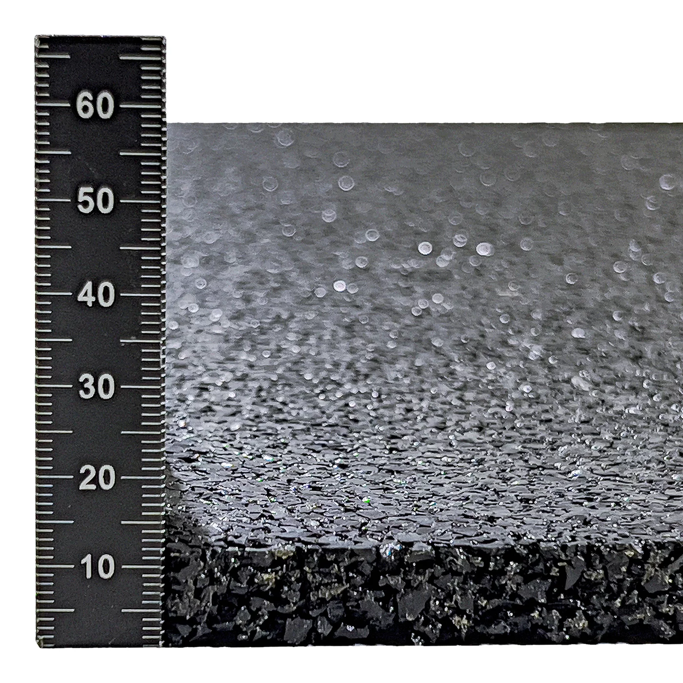 Antivibračná tlmiaca rohož (doska) z granulátu FLOMA UniPad S1000 - dĺžka 200 cm, šírka 100 cm, výška 1,25 cm