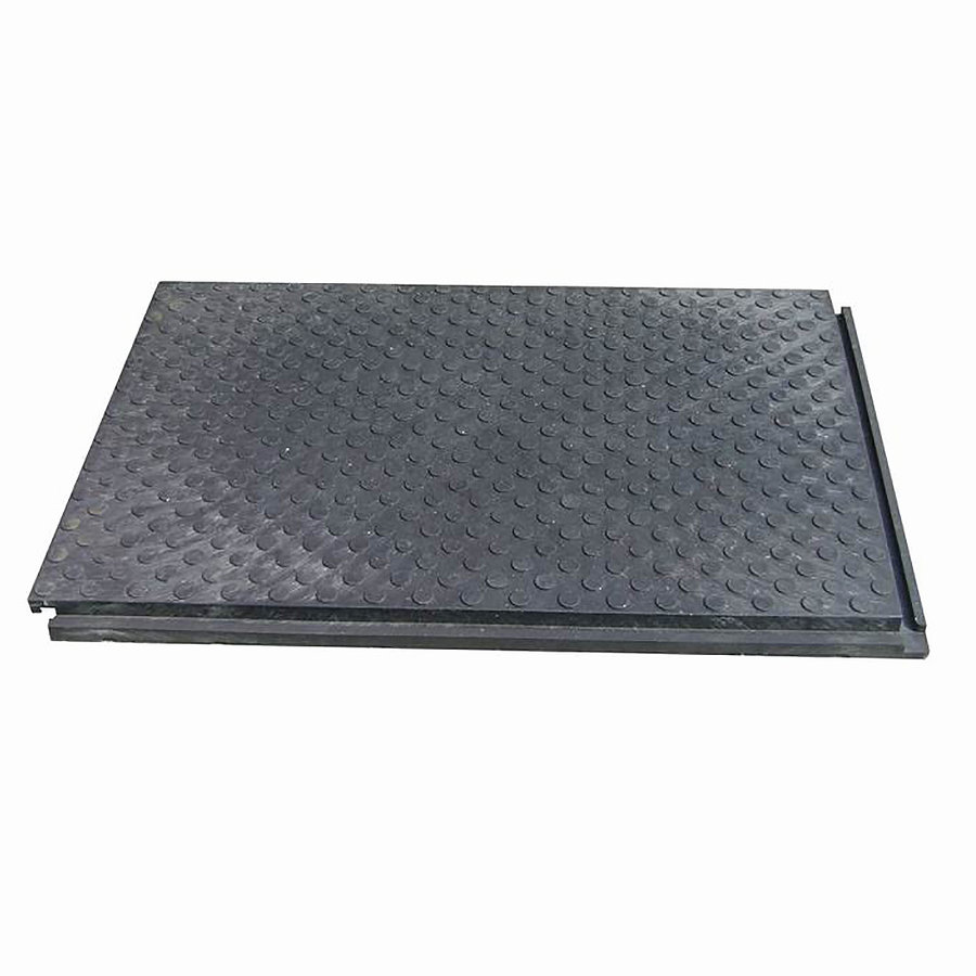 PVC vinylová záťažová podlahová doska FLOMA RePVC T602 - dĺžka 120 cm, šírka 80 cm a výška 4,3 cm