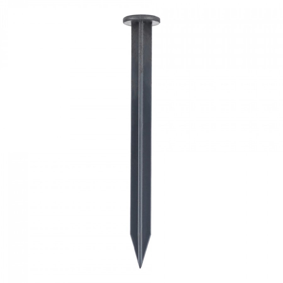 Černý plastový kotvící hřeb Eco - délka 18 cm