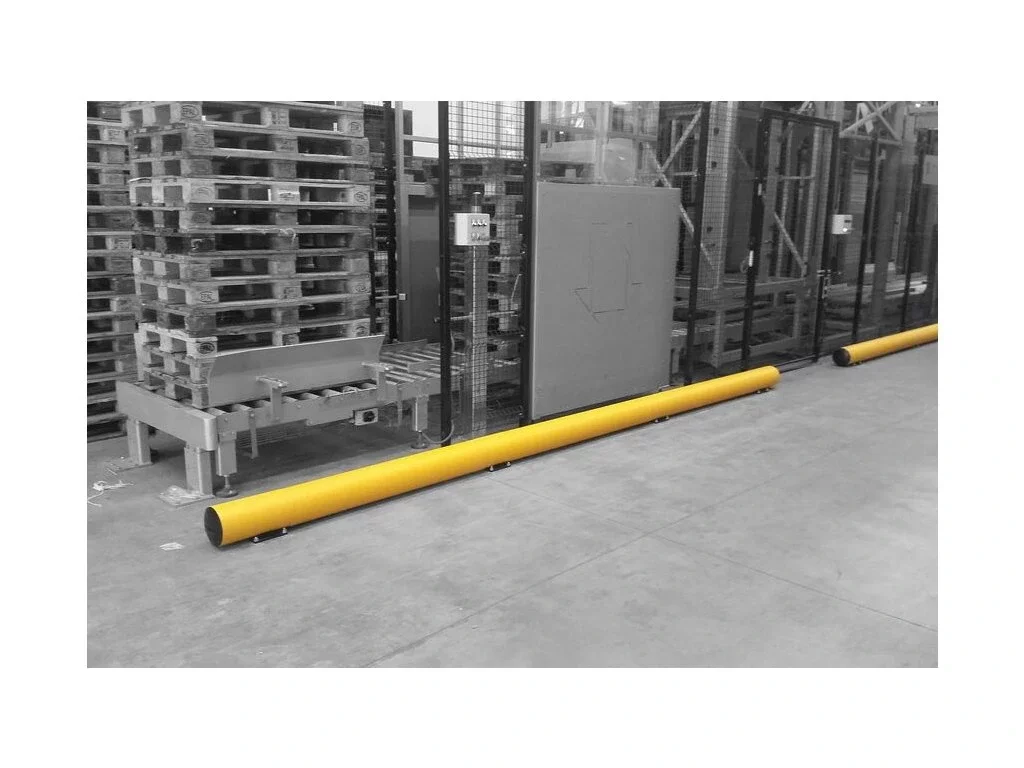 Sicherheitsbarriere - Länge 75 cm, Höhe 21 cm - gelbe