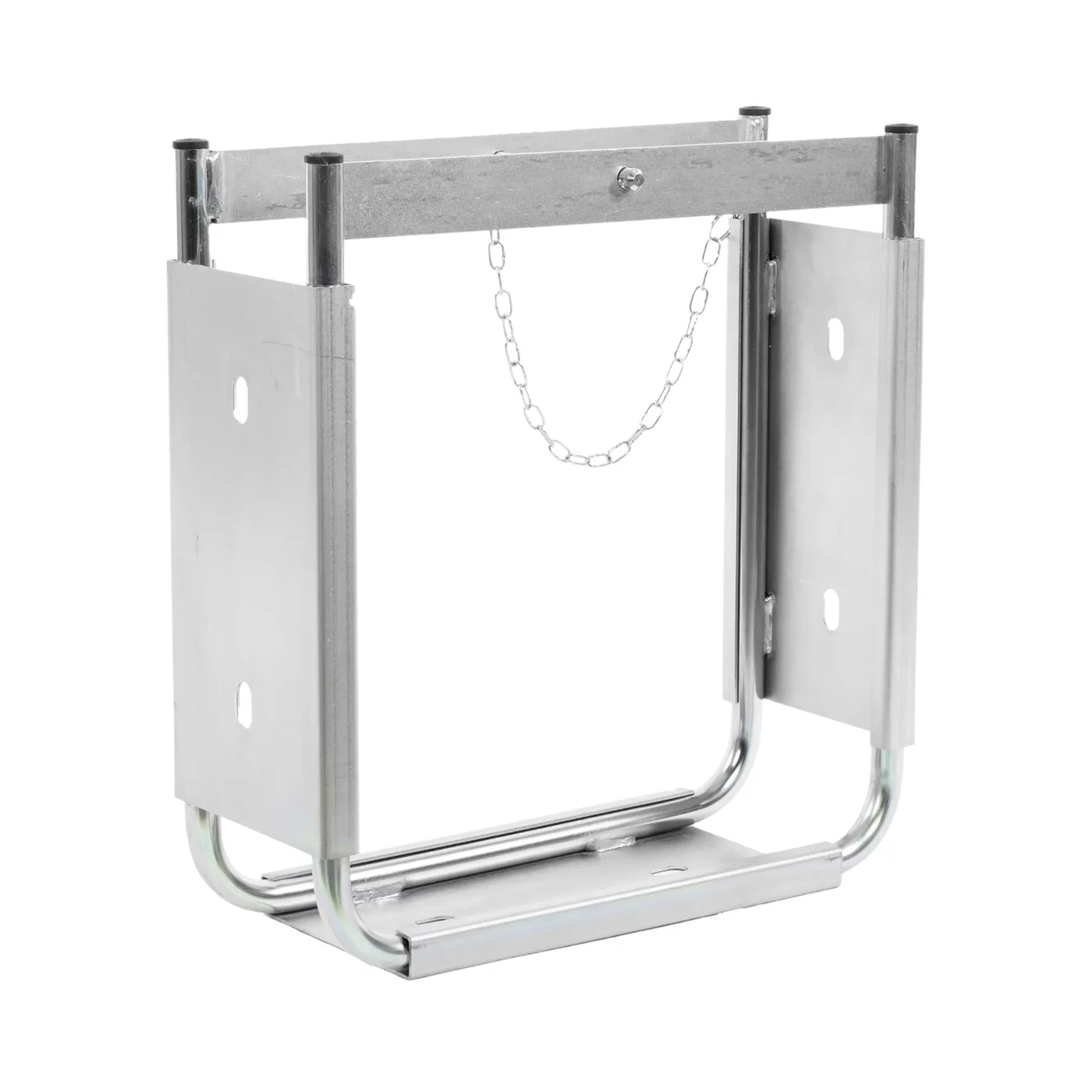 Halter aus Metall unter den Füßen von Maschinen, Handhabungs- und Baugeräten FLOMA - Breite 17,4 cm, Tiefe 54,4 cm, Höhe 51,4 cm