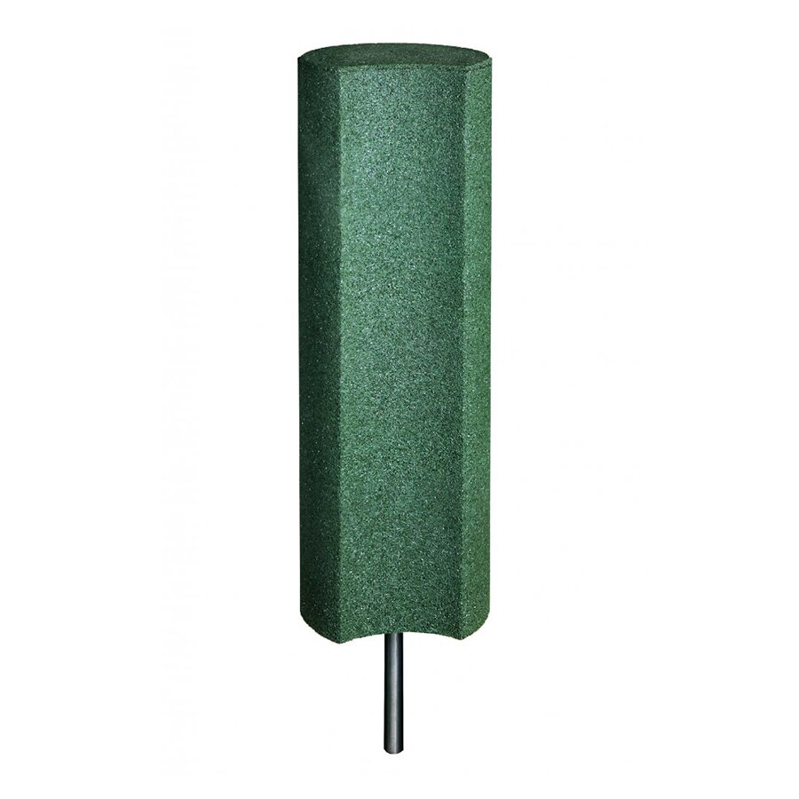 Zelená gumová palisáda - průměr 25 cm, výška 80 cm