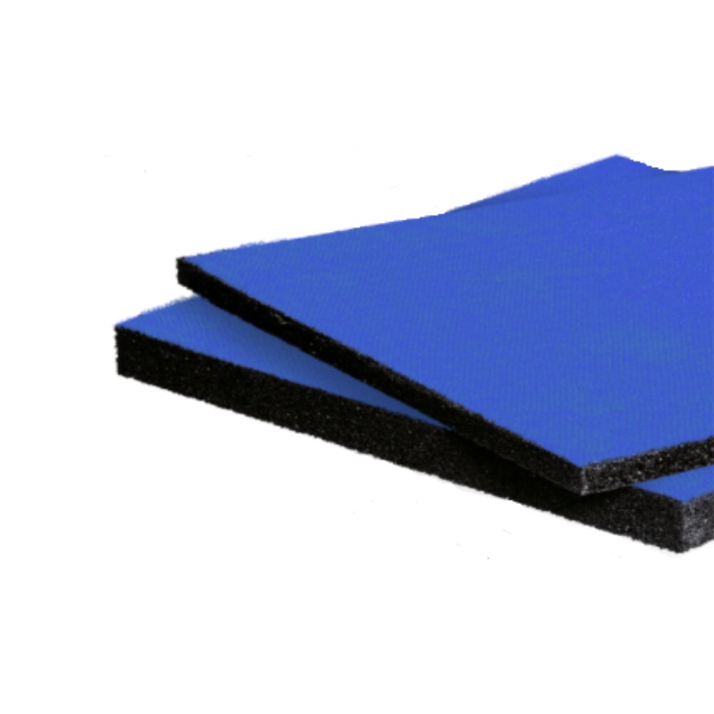 Antivibrationsmatte (Platte) FLOMA RailPad - Länge 200 cm, Breite 100 cm, Höhe 5 cm