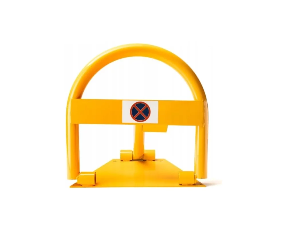 Parkschranke aus Stahl - Breite 40 cm, Höhe 41 cm - gelbe