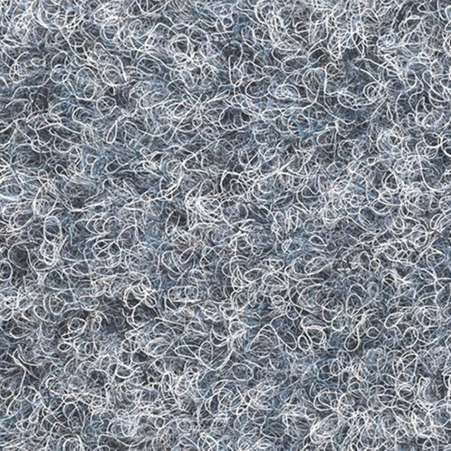 Modro-šedý zátěžový kobercový čtverec FLOMA Baltic - délka 50 cm, šířka 50 cm a výška 0,8 cm