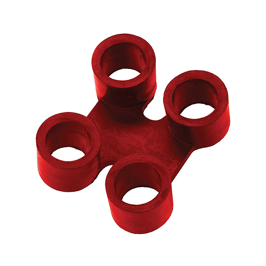 Červená gumová spojka pre rohože Sanitop Deluxe