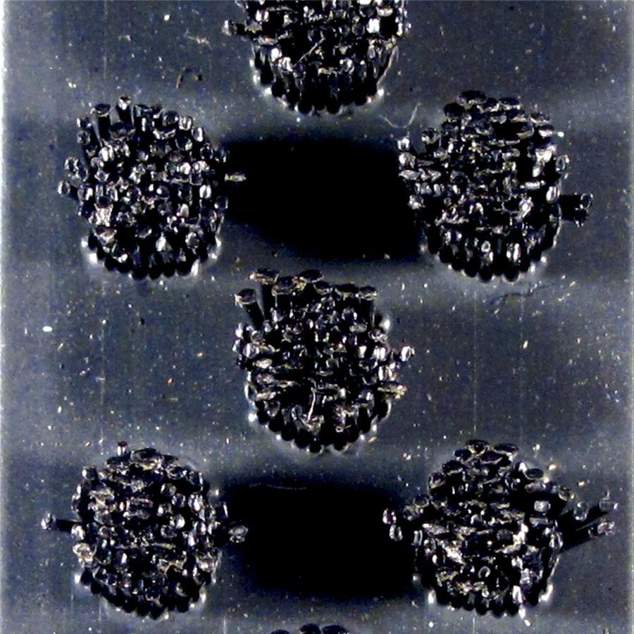 Černá hliníková kartáčová venkovní vstupní rohož FLOMA Alu Super - délka 1 cm, šířka 1 cm, výška 2,7 cm