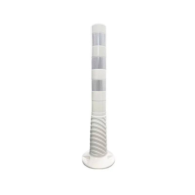 Parkende schutze Spalte aus Kunststoff - durchmesser 8,1 cm, Höhe 75 cm - weiße